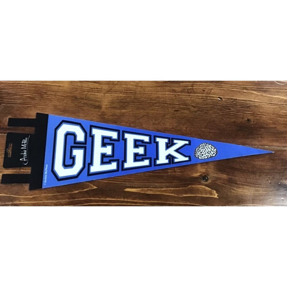 Archie Mcphee Room Felt Flags Wall Art Funny  Geek